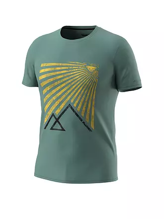 DYNAFIT | Camiseta funcional para hombre Transalper Graphic | petrol